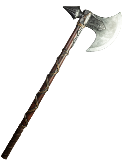 Deren LARP Axt Zweihand Trollfelsen gedreht Deren LARP Axt Zweihand Trollfelsen gedreht